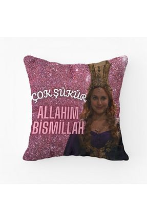بالش رنگی پنبه پلی استر Puffbutik - کد 753268313