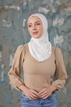 کلاه شنای حجاب سفید زنانه Differenza - کد 753314613
