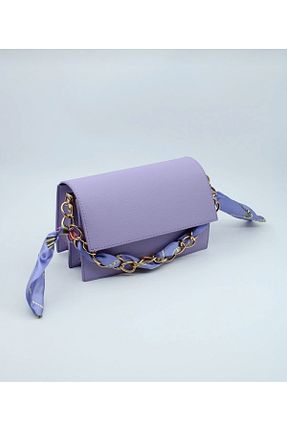 کیف دستی بنفش زنانه سایز متوسط hill bag - کد 753340923