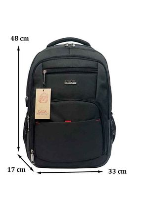 کیف مدرسه مشکی زنانه پارچه ای Case Club - کد 753385802