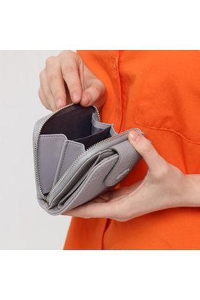 کیف دستی طوسی زنانه ابعاد کوچک HMXPOLO - کد 753391380