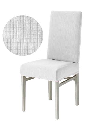 کاور صندلی سفید Miray Tekstil - کد 753529822