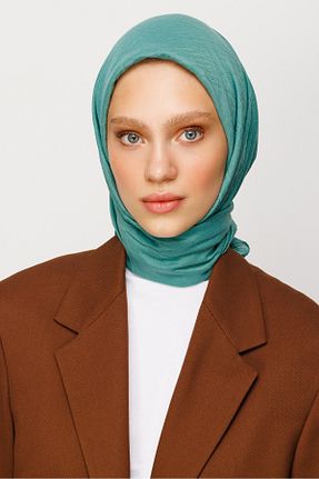 روسری سبز پنبه ای Mooncorn - کد 753737130