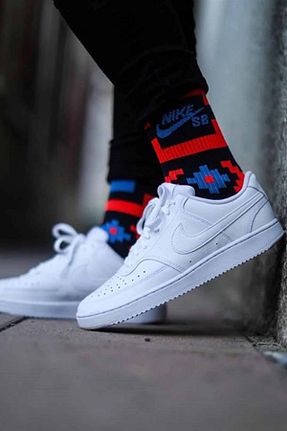 کفش اسنیکر سفید مردانه بند دار Nike - کد 753790688