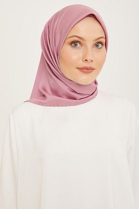 روسری صورتی پلی استر Armine - کد 754684726