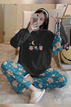 ست لباس راحتی رنگی زنانه ساده PEMBİŞ HOMEWEAR - کد 755014980