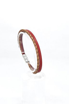 دستبند جواهر قهوه ای زنانه چرم Carrera - کد 96925557