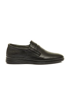 کفش کلاسیک مشکی مردانه چرم خالص maximoda - کد 37312345
