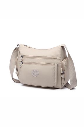 کیف پستچی بژ زنانه پارچه ای Smart Bags - کد 97288231