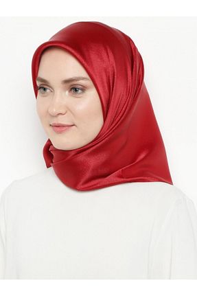 روسری قرمز پلی استر Sunway - کد 203810753