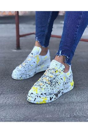 کفش اسنیکر رنگی مردانه بند دار BZ Moda - کد 755110305