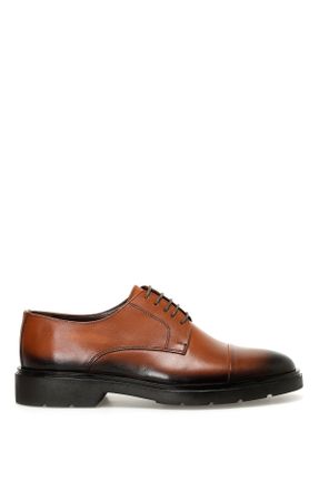 کفش کلاسیک قهوه ای مردانه پاشنه کوتاه ( 4 - 1 cm ) پاشنه ساده کد 755239093