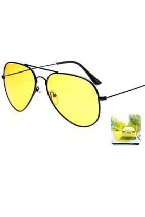 عینک آفتابی زرد زنانه UV400 Hayatı Kolaylaştıran Ürünler Bibizde - کد 755253852