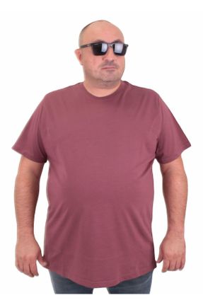 تی شرت بنفش مردانه سایز بزرگ کد 755867328