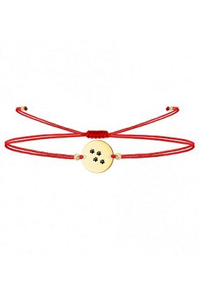 دستبند نقره طلائی زنانه 925 عیار alberaccessories - کد 755874170