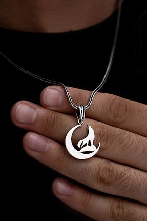 گردنبند نقره نارنجی مردانه 925 عیار OSMANLI GÜMÜŞ - کد 43754971