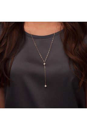 گردنبند نقره طلائی زنانه 925 عیار BERCHINE - کد 756471603