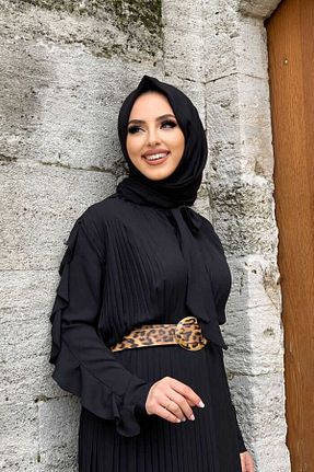 بلوز حجاب مشکی زنانه Dad Bym Fashion - کد 756602929