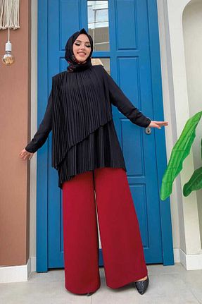 بلوز حجاب مشکی زنانه Dad Bym Fashion - کد 756602984