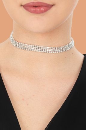 گردنبند جواهر زنانه سنگی کد 62894662