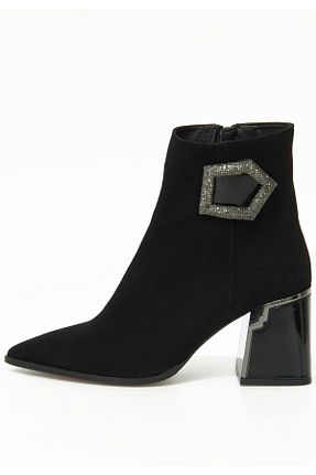 بوت / نیم بوت مشکی زنانه جیر Gizzelli shoes - کد 755159226
