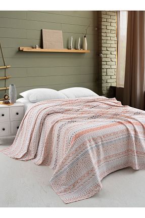 پیکه و ست پیکه دونفره نارنجی پنبه ای Menderes Home - کد 755527328