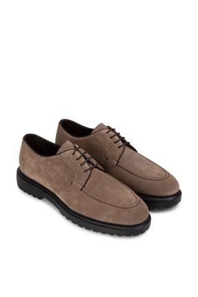کفش کژوال قهوه ای مردانه جیر پاشنه کوتاه ( 4 - 1 cm ) پاشنه ضخیم کد 755350799