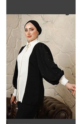 پیراهن مشکی زنانه سایز بزرگ SEVENLINE - کد 755381603