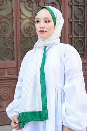 شال سفید زنانه ابریشم Hint İpek - کد 756051261