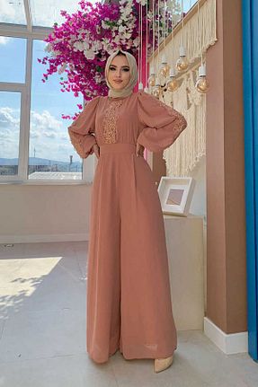 سرهمی حجاب صورتی زنانه Dad Bym Fashion - کد 756142032