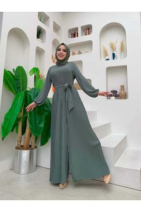 سرهمی حجاب فیروزه ای زنانه Dad Bym Fashion - کد 756109639