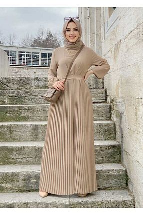 سرهمی حجاب قهوه ای زنانه Dad Bym Fashion - کد 756108080