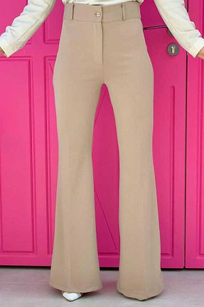 شلوار حجاب قهوه ای زنانه جین Bym Fashion - کد 756112594