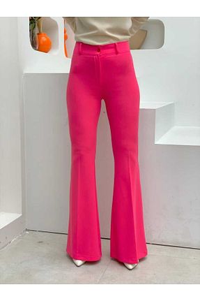 شلوار حجاب صورتی زنانه بافتنی Bym Fashion - کد 756097021