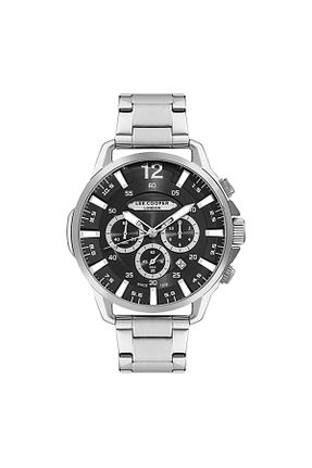 ساعت مچی مشکی مردانه 46 میلی متر Lee Cooper - کد 756093286