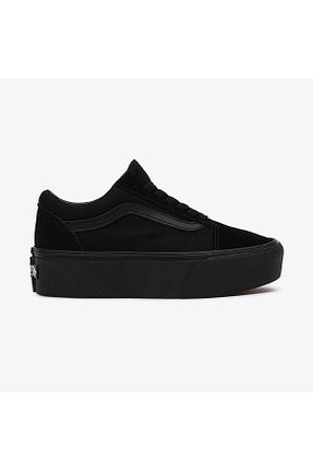 کفش اسنیکر مشکی زنانه بند دار Vans - کد 756455821