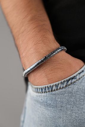 دستبند جواهر رنگی مردانه سنگ طبیعی Richard Jewell - کد 756555135
