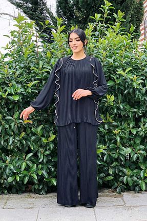 بلوز حجاب مشکی زنانه رگولار Bym Fashion - کد 756602931
