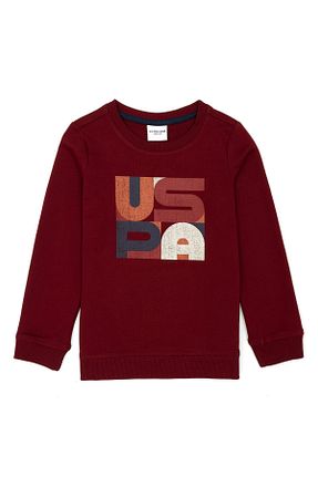 سوئیشرت قهوه ای مردانه ساده U.S. Polo Assn. - کد 756777235