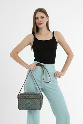 کیف دوشی سبز زنانه Fossil - کد 752575900