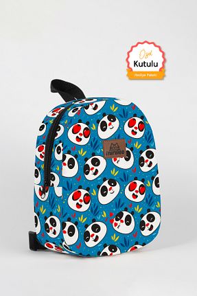کوله پشتی طلائی بچه گانه سایز متوسط Minilee - کد 77956085