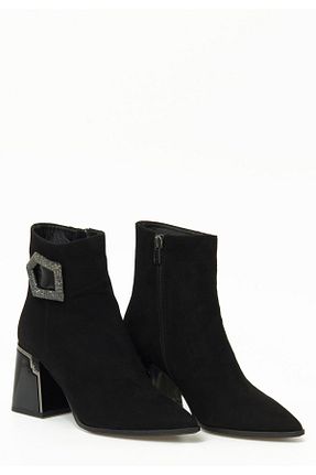 بوت / نیم بوت مشکی زنانه جیر Gizzelli shoes - کد 755159226