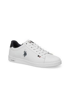 کفش اسنیکر سفید مردانه بند دار U.S. Polo Assn. - کد 756092781