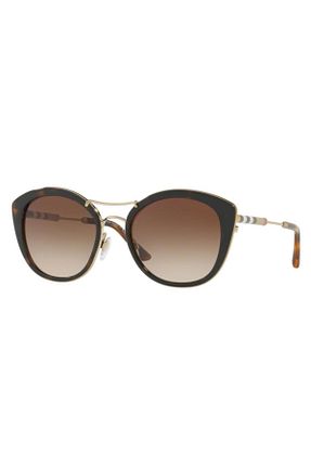 عینک آفتابی قهوه ای زنانه پلاریزه Burberry - کد 744558043