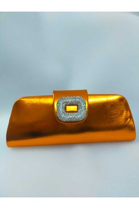 کیف مجلسی نارنجی زنانه پارچه ای bsc - کد 677426990
