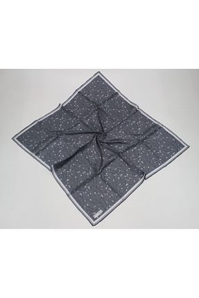 روسری طوسی 90 x 90 Mısırlı Eşarp - کد 756281668