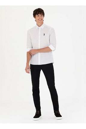 شلوار جین طوسی مردانه پاچه تنگ U.S. Polo Assn. - کد 756564616