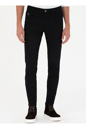 شلوار جین طوسی مردانه پاچه تنگ U.S. Polo Assn. - کد 756564616