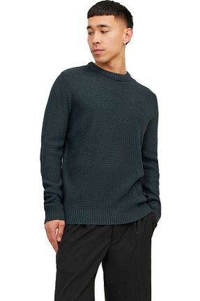 پلیور سبز مردانه ساده Jack & Jones - کد 756651902