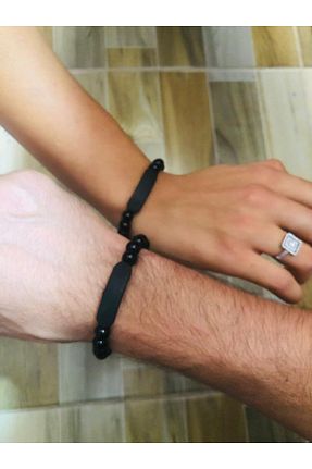 دستبند جواهر مشکی زنانه شیشه Newa Jewellry - کد 756719227